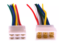 Enchufe Conector Macho Hembra 6 Polos