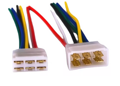 Enchufe Conector Macho Hembra 6 Polos