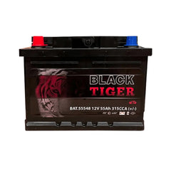 BATERIA 55AH BLACK TIGER 55548 CCA 340 (+ -)