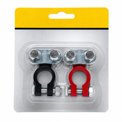 Bornes Para Batería De Auto Rojo-negro
