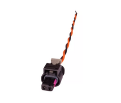Conector Enchufe 2 Pin Inyector Sensor Impacto Para Audi Vw