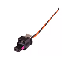 Conector Enchufe 2 Pin Inyector Sensor Impacto Para Audi Vw