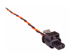 Conector Enchufe 2 Pin Inyector Sensor Impacto Para Audi Vw