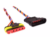 Conector Enchufe 6 Pines Macho Hembra