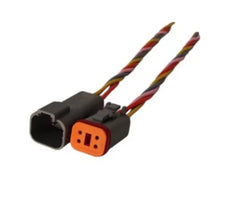 Enchufe Conector Impermeable Macho Y Hembra 4 Pines