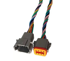 Enchufe Conector Impermeable Macho Y Hembra 8 Pines