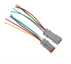 Enchufe Conector Macho Y Hembra 6 Pines