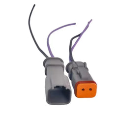 Enchufe Conector Macho Y Hembra 2 Pines