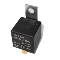 Relay Inversor 24v 30a Universal 5 Pines Con Soporte Ny0245
