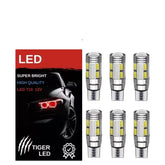 Kit 6 Ampolletas Luces Led T10 Cola De Pescado 5w Canbus