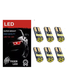 Kit 6 Ampolletas Luces Led T10 Cola De Pescado 5w Canbus