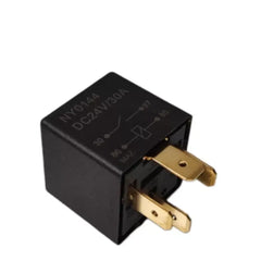 Relay 24v 30a Universal 4 Pines Con Soporte Ny0144
