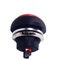 Boton Pulsador Rojo Redondo Para Bocina