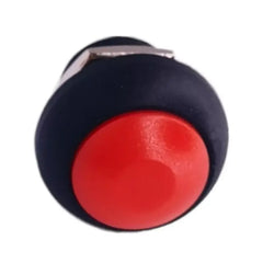 Boton Pulsador Rojo Redondo Para Bocina