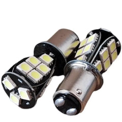 Kit Ampolleta Luz Led 2 Contacto 21 Leds Bay15d 18sm P21/5w