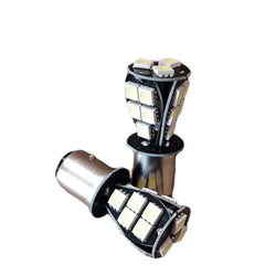 Kit Ampolleta Luz Led 2 Contacto 21 Leds Bay15d 18sm P21/5w