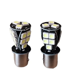 Kit Ampolleta Luz Led 2 Contacto 21 Leds Bay15d 18sm P21/5w