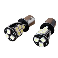 Kit Ampolleta Luz Led 2 Contacto 21 Leds Bay15d 18sm P21/5w