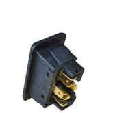 Botonera Switch Alzavidrios Universal 6 Pines Vw Luz Naranja