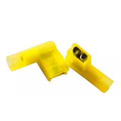 Pack 10 Terminales Electricos Luca Hembra En L Forrado