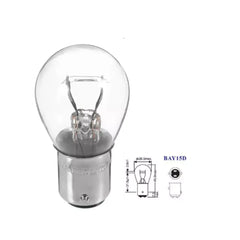 Ampolleta Brm 12v 2 Contact P Disparj 21/5w