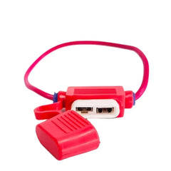 Portafusible Cuño De Loza Con Tapa De Goma