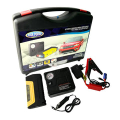 Partidor Bateria Autos Cargador Telefono Inflador Neumatico 12v Portatil