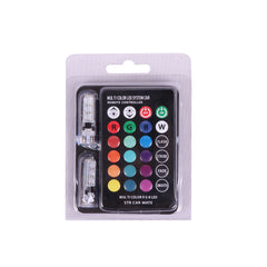 Kit Luz Led T10 Rgb C/control 12v Multicolor