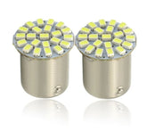 Kit Ampolleta Luz Led 1 Contacto 22 Leds Ba15s 1156 P21w 6w
