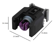 Enchufe Conector Inyector Ssanyong, Hyundai y otros