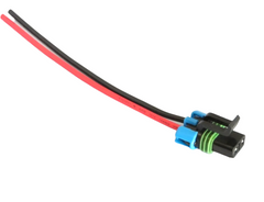 Enchufe Conector Electroventilador Corsa, 2 Pines.