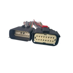 Enchufe Conector Macho Y Hembra 16 Pines