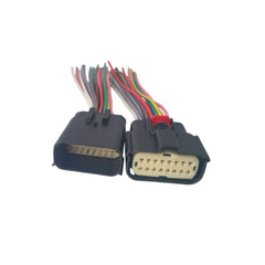 Enchufe Conector Macho Y Hembra 16 Pines