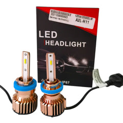 Luces Turbo Led Auto H1 H4 H7 H11 H27 9005 9006 20000 Lms 120w