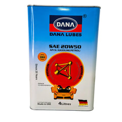 Aceite 20w50 Sae Api Sl Metalico 4lt.