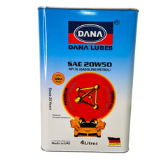 Aceite 20w50 Sae Api Sl Metalico 4lt.