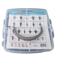 Set 240 Clip Remache Plastico Sujecion Para Coche Broches
