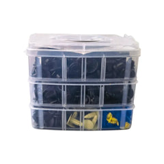 Set 240 Clip Remache Plastico Sujecion Para Coche Broches