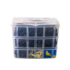 Set 240 Clip Remache Plastico Sujecion Para Coche Broches