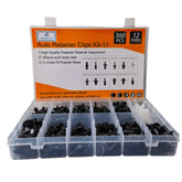 Set 360 Clip Remache Plastico Sujecion Para Coche Broches Autos