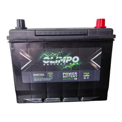 Bateria 70ah Olimpo 80d26l Nx1 10-5l Cca 600 (-+)