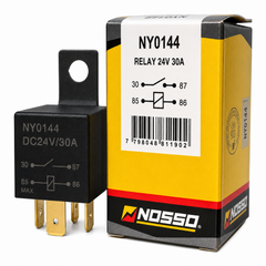 Relay Inversor 24v 30a Universal 5 Pines Con Soporte Ny0245