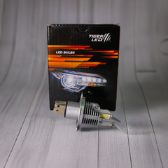 Ampolleta H4 Led Moto Luz Blanca 6000k 12v Fighter 8000 L