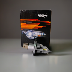 Ampolleta H4 Led Moto Luz Blanca 6000k 12v Fighter 8000 L