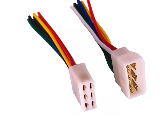 Enchufe Conector Macho Hembra 6 Polos