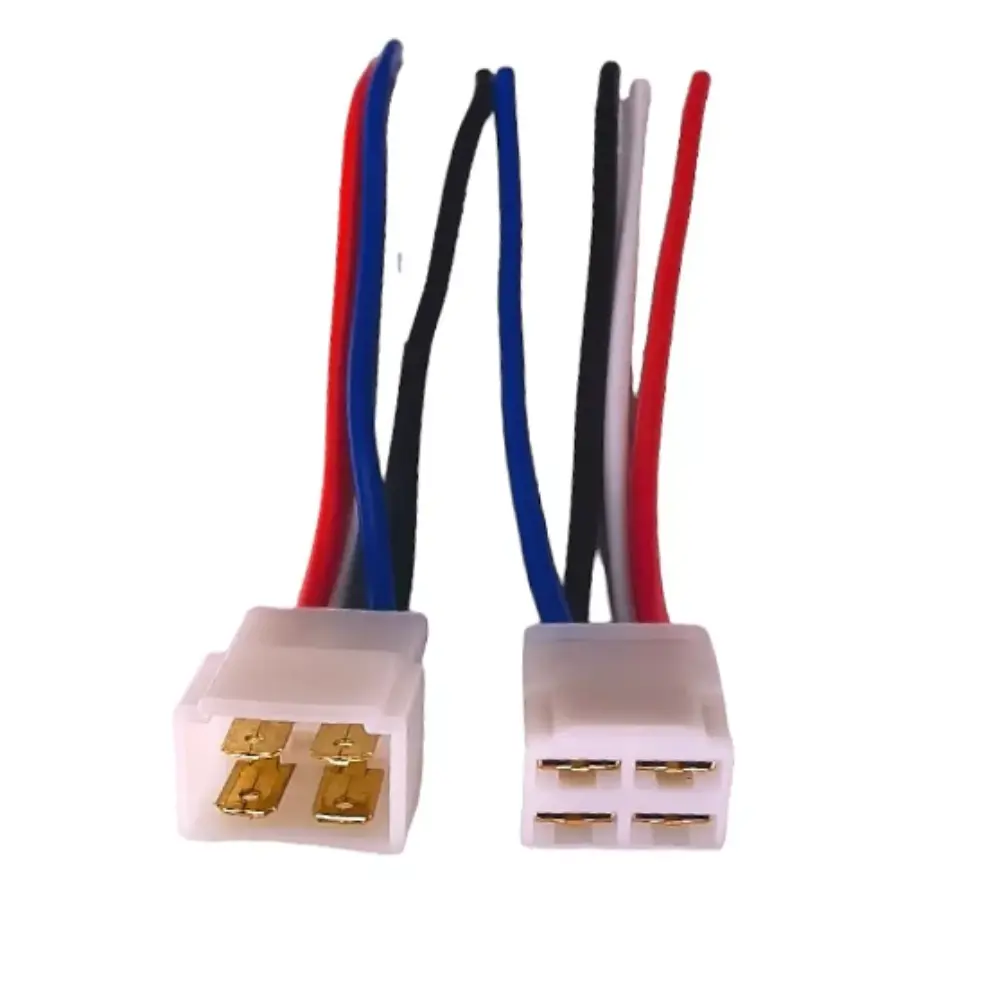 Enchufe Conector Macho Hembra 4 Polos