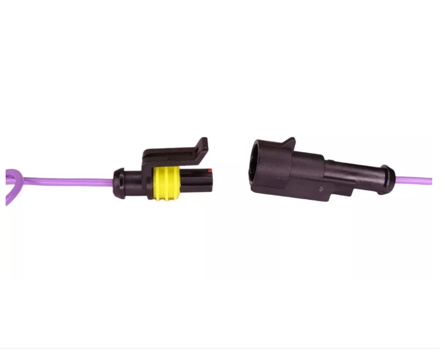 Enchufe Conector 1 Pin Macho Y Hembra