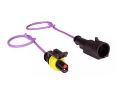 Enchufe Conector 1 Pin Macho Y Hembra