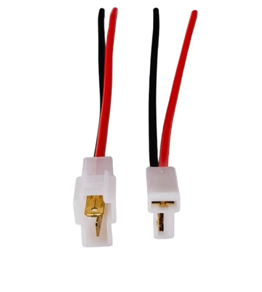 Enchufe Conector Macho Hembra 2 Polos