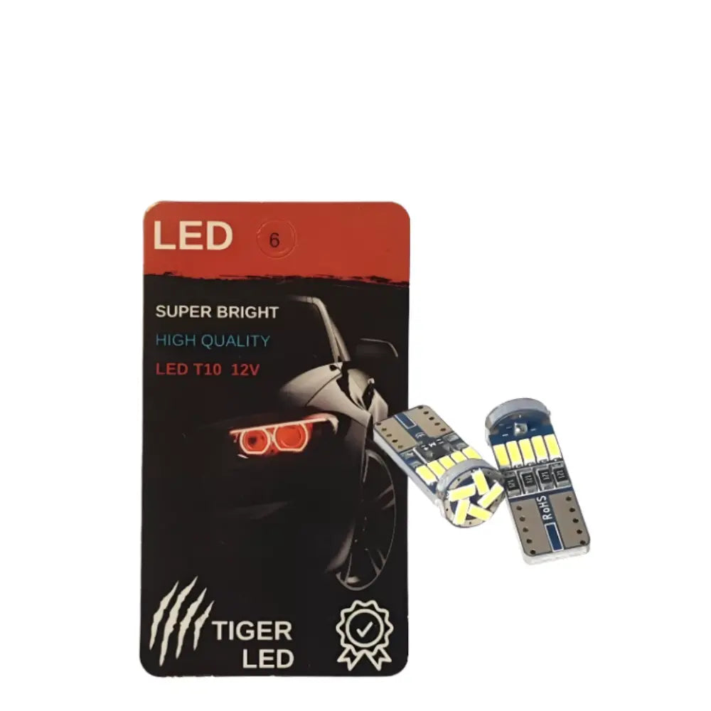 Ampolletas Luces Led T10 Cola De Pescado 5w Canbus 2 Unidads